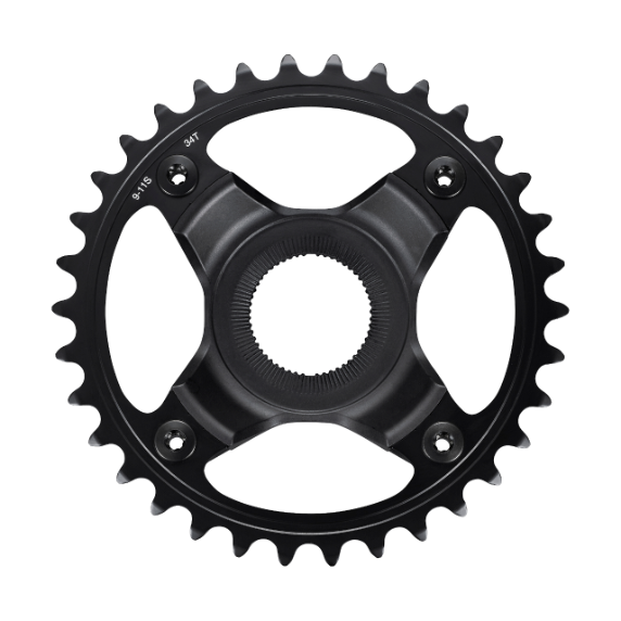 Plato Shimano Steps SM-CRE70B Sin Guia Cadena Negro
