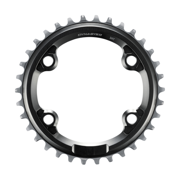 Plato Shimano XTR SM-CRM91 10/11v Negro