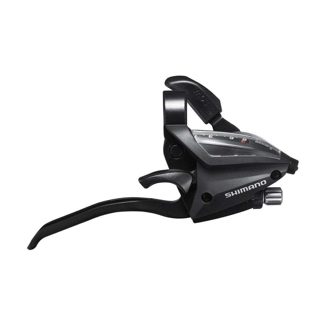 Maneta Derecha Cambio/Freno Shimano ST-EF500 V-Brake 8v Negro