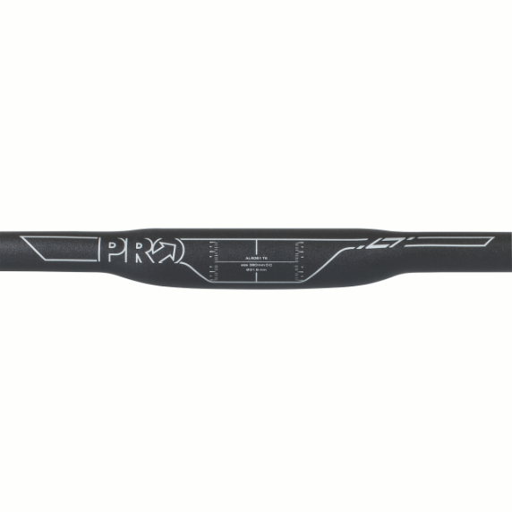 Manillar Carretera PRO LT Ergo Aluminio 31.8mm Negro #3