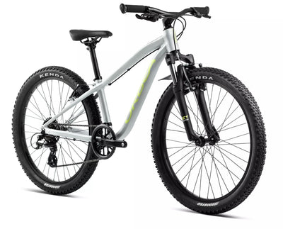 Bicicletas Junior - Niños Orbea Mx 24 Xc 2024 Halo Silver/Spicy Lime Matt