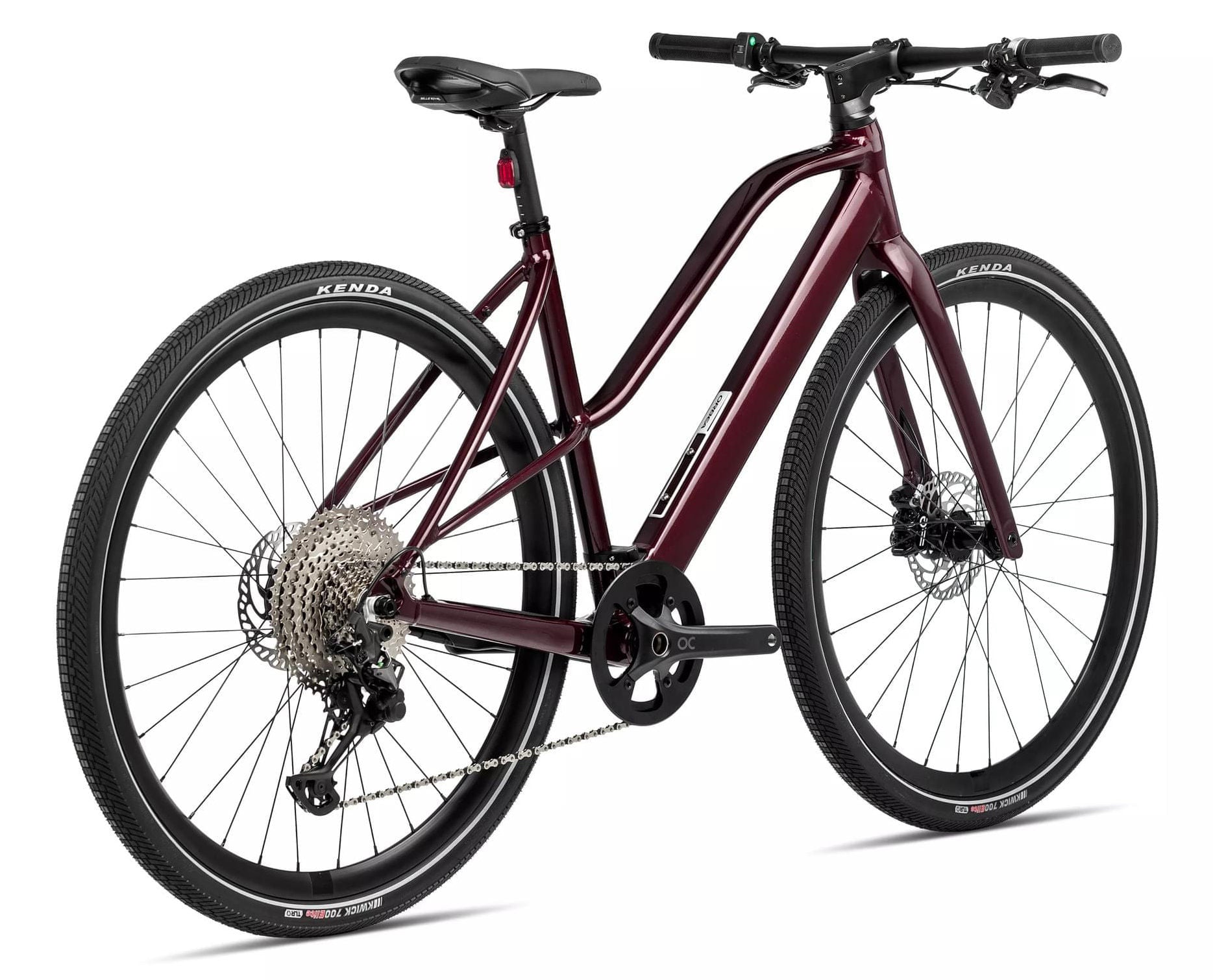 Orbea Vibe Mid H10 2024 Metallic Burgundy Red Gloss #3
