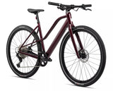 Biciclette Elettriche Orbea Vibe Mid H10 2024 Metallic Burgundy Rosso Gloss