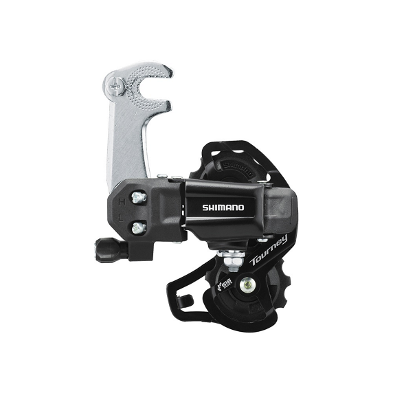 Desviador Trasero Shimano Tourney RD-TY200 SS 6/7v Negro