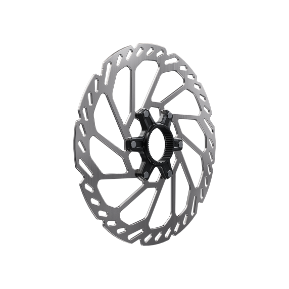 Disco Freno Shimano RT-CL750 Center Lock Anillo Bloqueo Intereno Plata #2