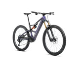 Biciclette Elettriche Orbea Rise Lt M-Team 420w 2025 Tanzanite Carbon View/Carbon Grezzo Matt
