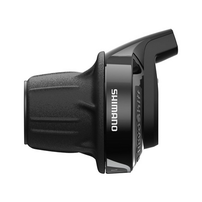 Mando Cambio Izquierdo Shimano SL-RV400-LN Revoshift Abrazadera 3v Fricción Optical Gear Display Negro #2