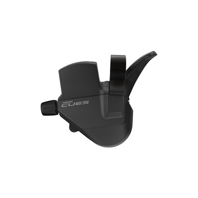 Mando Cambio Izquierdo Shimano CUES SL-U4000-LSET Abrazadera Rapidfire Plus Mono 2v Optical Gear Display Negro
