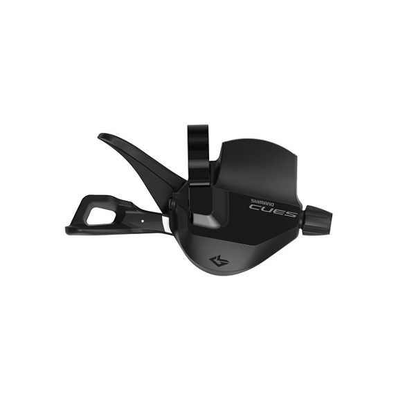 Mando Cambio Derecho Shimano CUES SL-U6000-10RSET Abrazadera Rapidfire Plus 10v Optical Gear Display Negro