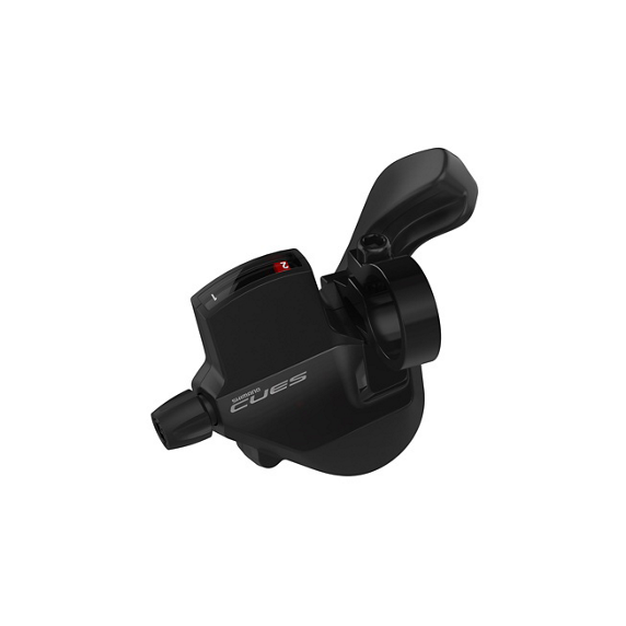 Mando Cambio Izquierdo Shimano CUES SL-U6000-LSET Abrazadera Rapidfire Plus Mono 2v Optical Gear Display Negro #2