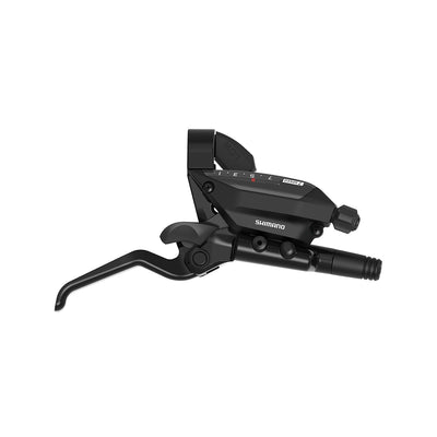 Kit Freno Disco Hidráulico Shimano BR-MT200/ST-EF515 J7 Trasero/Derecho Resina Sin Aletas/Adaptador Latiguillo 1700mm Negro