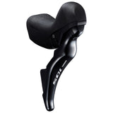 Kit Freno a Disco Idraulico Shimano 105 BR-R7025/ST-R7070 SL Montaggio Interno Posteriore/Destro Resina Alettata Senza Adattatore Tubo 1700mm Nero