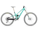 Telai Bicicletta Orbea Frame Rallon 450 Enduro 2026 Aloha Verde/Fantasy Purple Carbon View Gloss