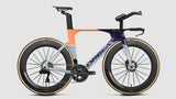 Biciclette Orbea Ordu M10i Ltd Uci 2027 Halo Silver/Tanzanite C. View/Arancione Cloud Gloss
