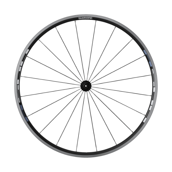 Rueda Delantera Shimano WH-R501-A-CL-F Freno Llanta Negro