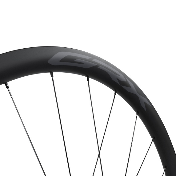 Rueda Delantera Shimano GRX WH-RX870-TL-F12-700C Freno Disco Center Lock Negro #3