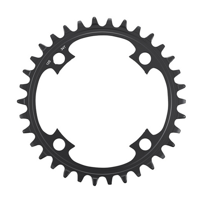 Plato Shimano SM-CRE80-12-B FC-E8000/FC-E8050/FC-M8050 Sin Guia Cadena Negro