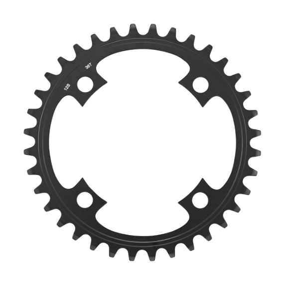 Plato Shimano SM-CRE70-12-B FC-E8000/FC-E8050/FC-M8050 Sin Guia Cadena Negro