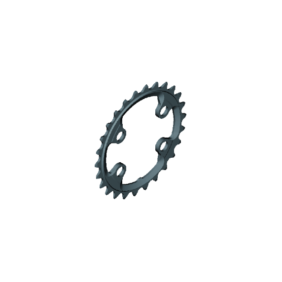 Plato Shimano XTR FC-M9020-2/FC-M9000-2/FC-M9020-B2 Negro