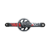 Sram X01 X-Sync2 Eagle DUB Direct Mount 32t 12s Carbon Crankset Senza MoviUominito Centrale 175mm Lunar/Polar