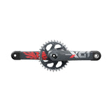 Sram X01 Eagle X-Sync2 148 Boost DUB DM 32t 12v Guarnitura in Carbonio 175mm Rosso Senza MoviUominito Centrale