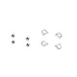 Sram Aeroguard Kit Viti Corona 5 Fori Acciaio Nero