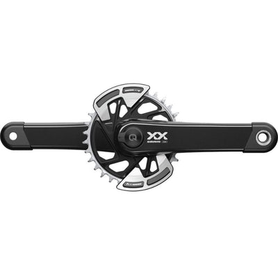 Juego Bielas Potenciómetro Sram XX Eagle Wide Dub Rosca 32d Carbono Sin Cazoletas 175mm Negro