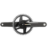 Sram Force Wide D2 Dub Direct Mount 40t 12v Guarnitura/Corona in Carbonio Senza MoviUominito Centrale Grigio/Iridescent