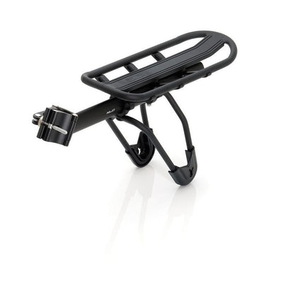 Portaequipajes Trasero XLC RP-R06 A Tija Sillin 25.4/31.8mm Max 10kg Aluminio Negro Mate