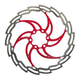 Disco Freno XLC BR-X02 6 Fori Argento/Rosso