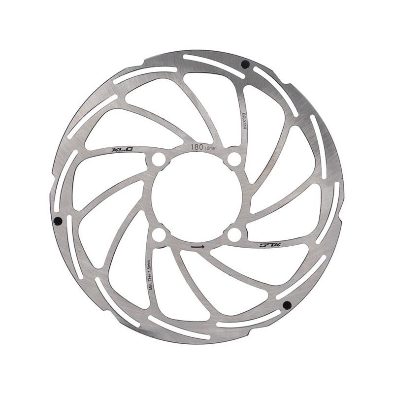 Disco Freno XLC BR-X114 4 Agujeros Buje Rohloff Plata