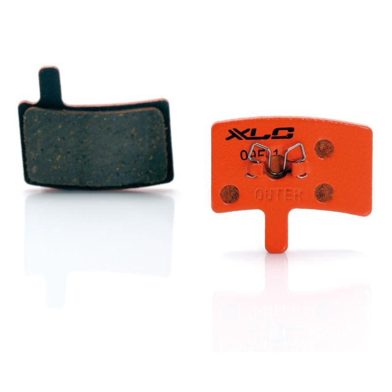 Xlc BP-O19 Juego Pastillas Freno Orgánicas Hayes Stroker Carbon Gram/Trail Naranja