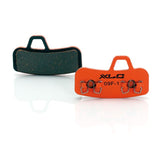 Xlc BP-O22 Set Pastiglie Freno Organico/Acciaio Hayes Stroker Ace Arancione