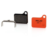 Xlc BP-O12 Set Pastiglie Freno Organiche Shimano Deore BE-M555 Arancione