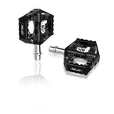 Pedali Automatici XLC MTB PD-S14 Nero/Blu Unilaterali