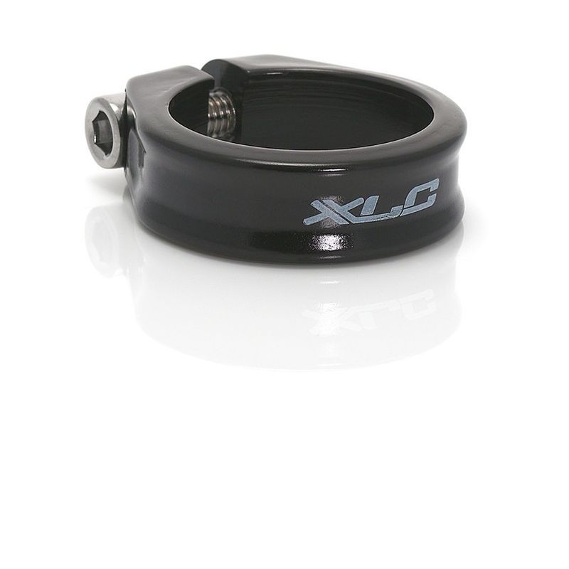 Abrazadera Tija Sillín Xlc PC-B01 Aluminio Tornillo Hexagonal Interior Negro