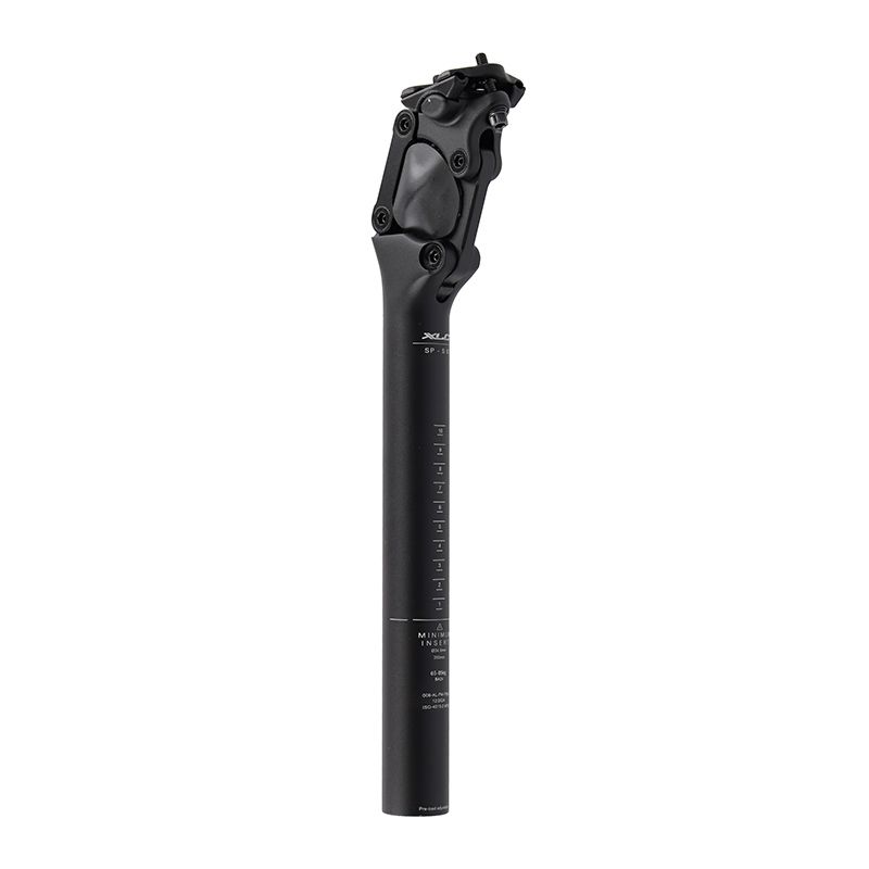 Tija Sillín Suspensión Xlc SP-S07 350mm 85/105kg Aluminio Negro