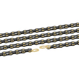 Wippermann Connex 10SB Catena 114 Maglie Connex Link 10v Nero/Oro