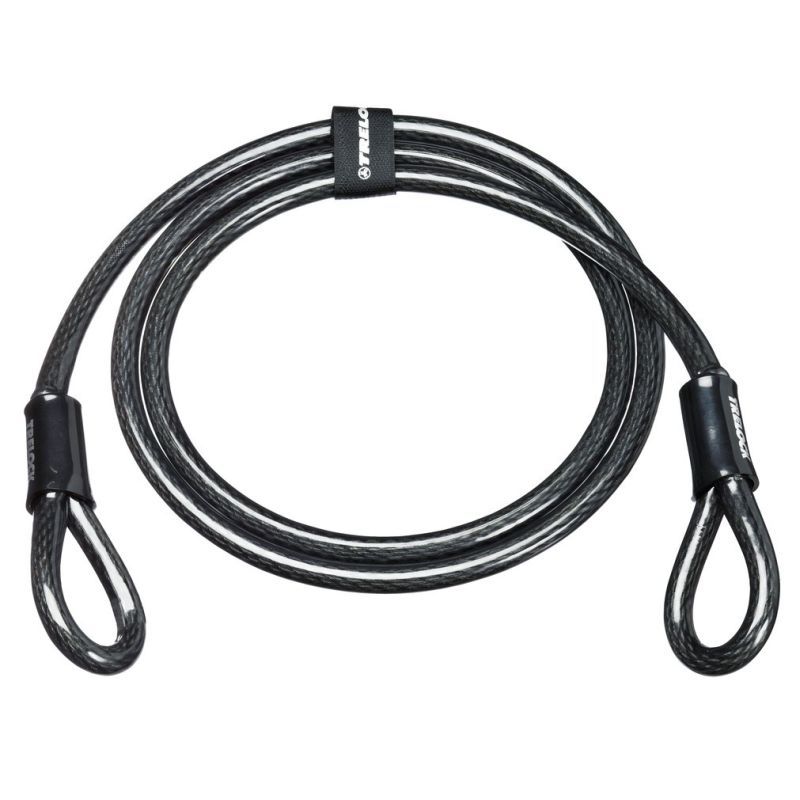 Cable Trelock ZS 180/180/12 180cmx12mm Negro