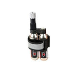 Zefal Kit Pompa CO2 con Porta-Cartucce + 2 Cartucce Filettate 16g