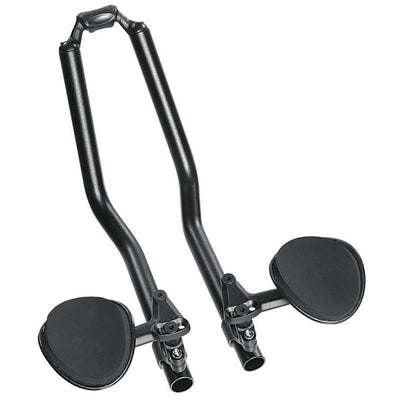 Extensiones Triathlon Ergotec Professional Aluminio 31.8 Negro