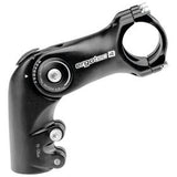 Attacco manubrio Ergotec Octopus 2 A-Head 1-1/8" 31.8mm Angolo Regolabile Alluminio Nero