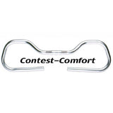 Ergotec Contest Comfort Manubrio 570mm Rise 42mm 3º Alluminio Argento Anodizzato