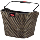 Klickfix Cestino Anteriore Intrecciato Senza Adattatore 16L Bronze