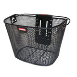 Klickfix Narrow Mesh Anteriore Basket Adapter 16L Nero
