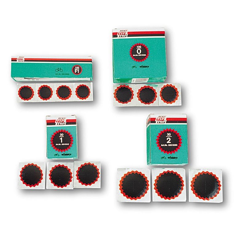 Caja Parches Tip-top Red 2 30uds