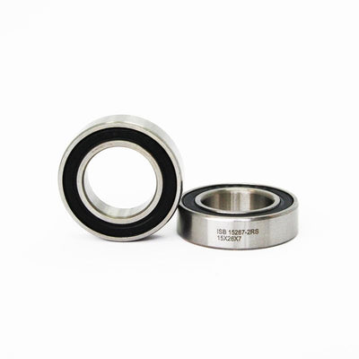 Rodamiento ISB Sport Acero 15267-2RS 15x26x7mm Plata/Negro