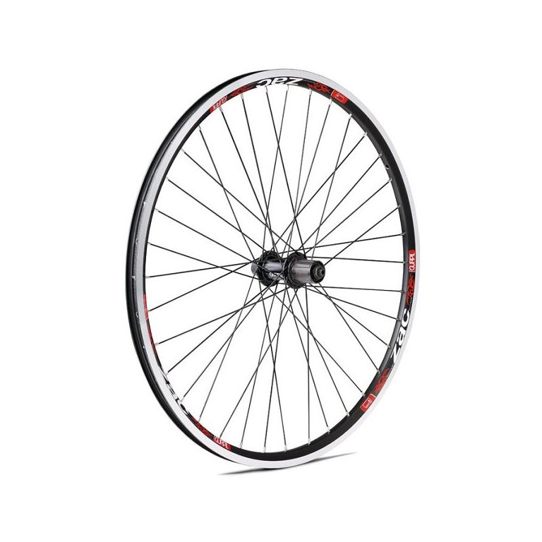 Rueda Trasera Gurpil 26" Llanta Zac Carrete Radios Negro
