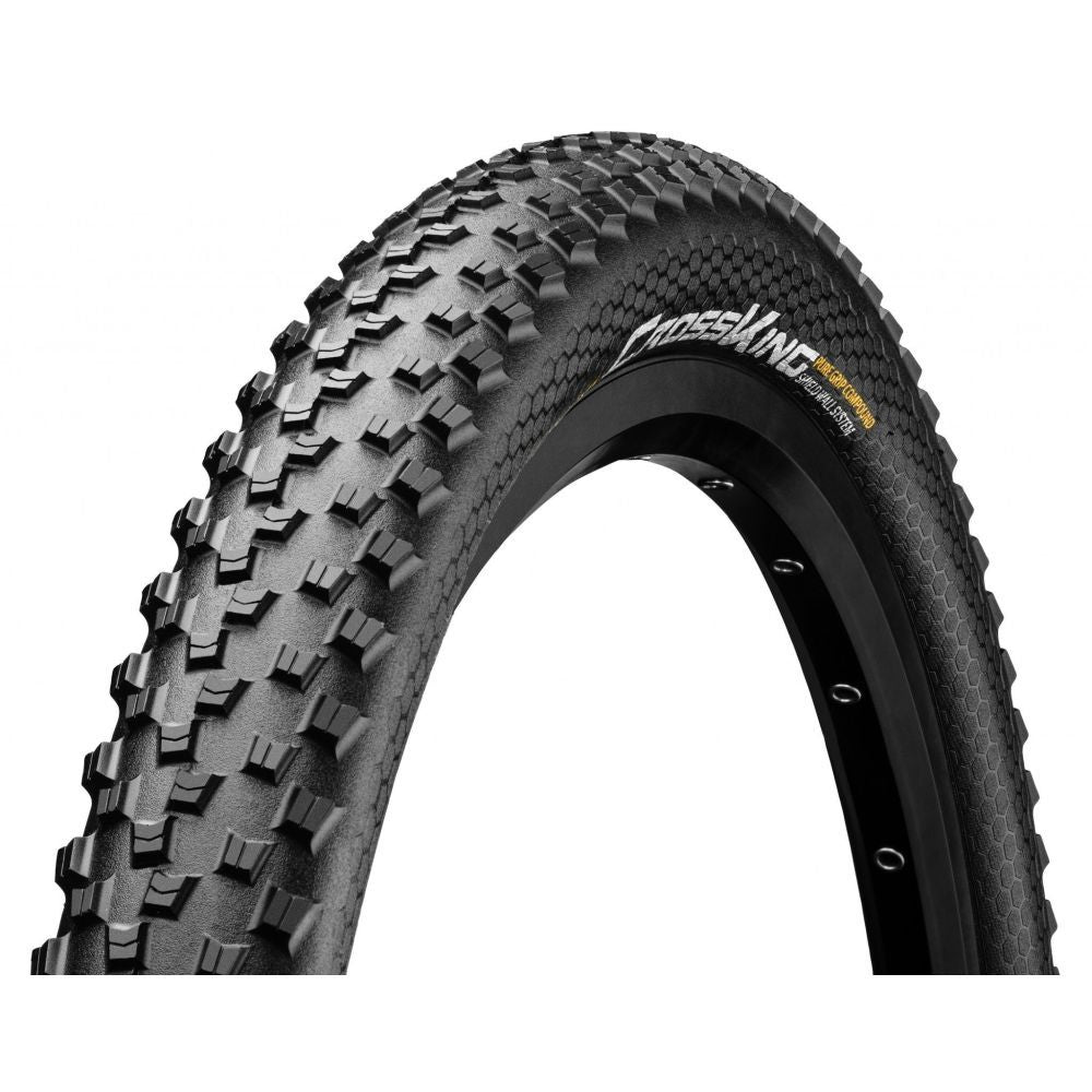 Neumático Carretera Continental Cross King 27.5x2.20 Shieldwall Rigida Negro