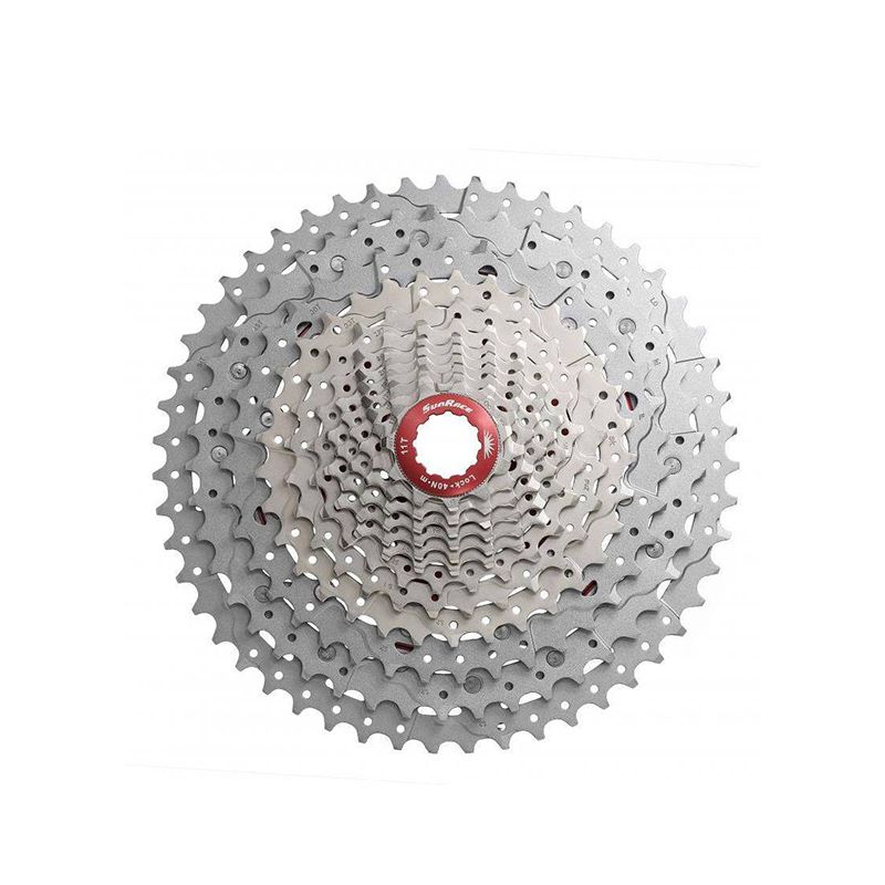 Casete Sunrace CSMZ800 12v Metalico Gris